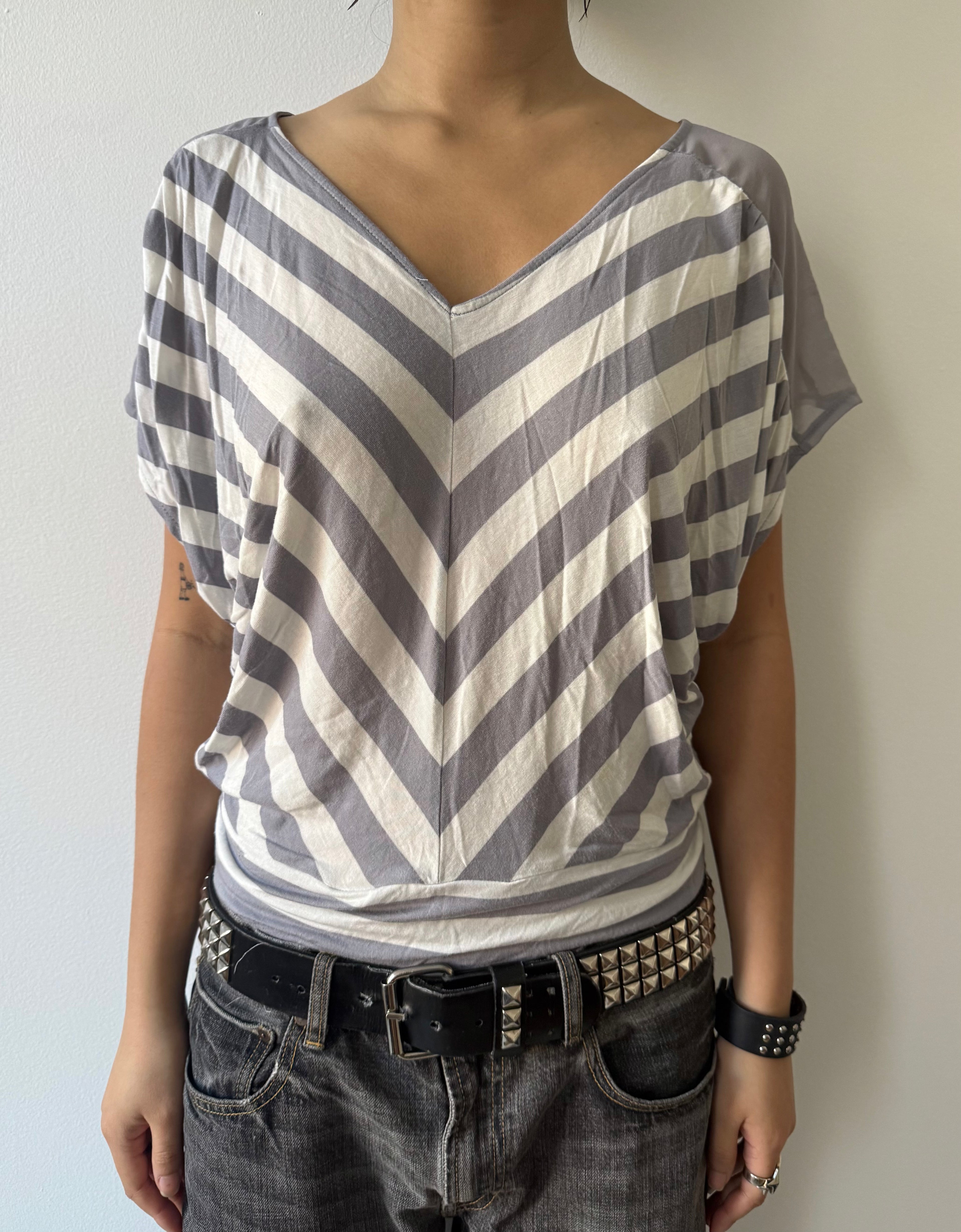 striped express top