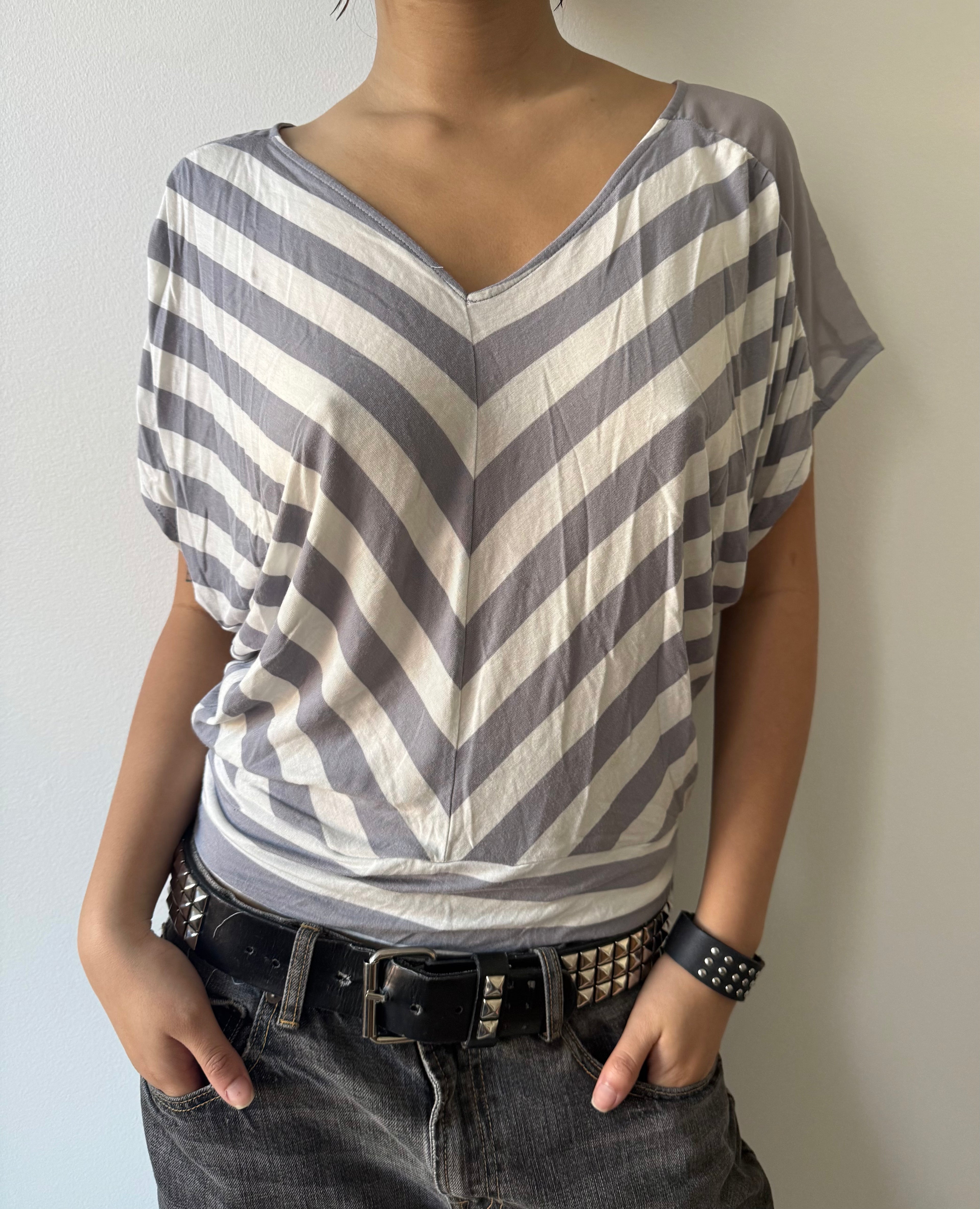striped express top