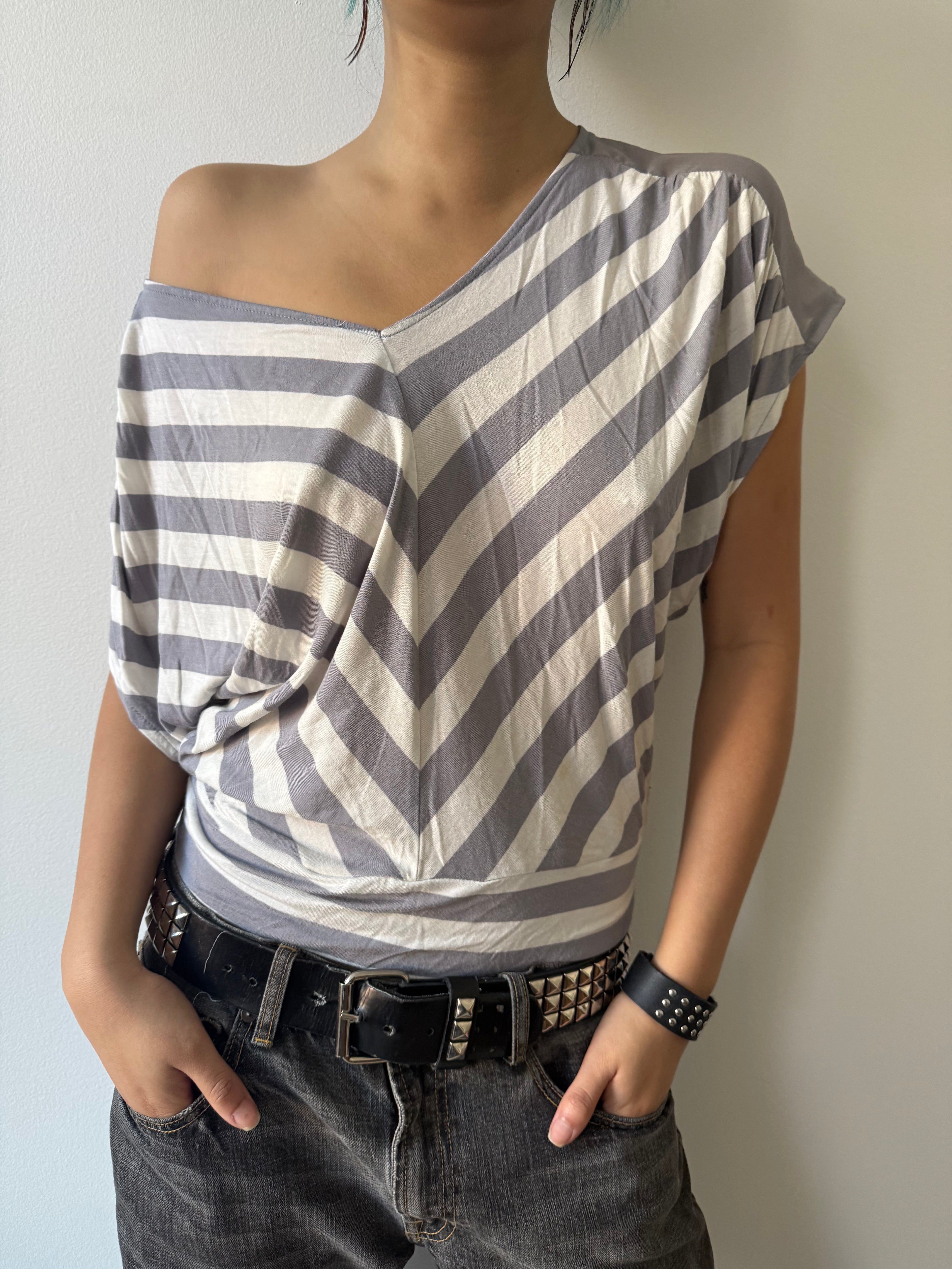 striped express top