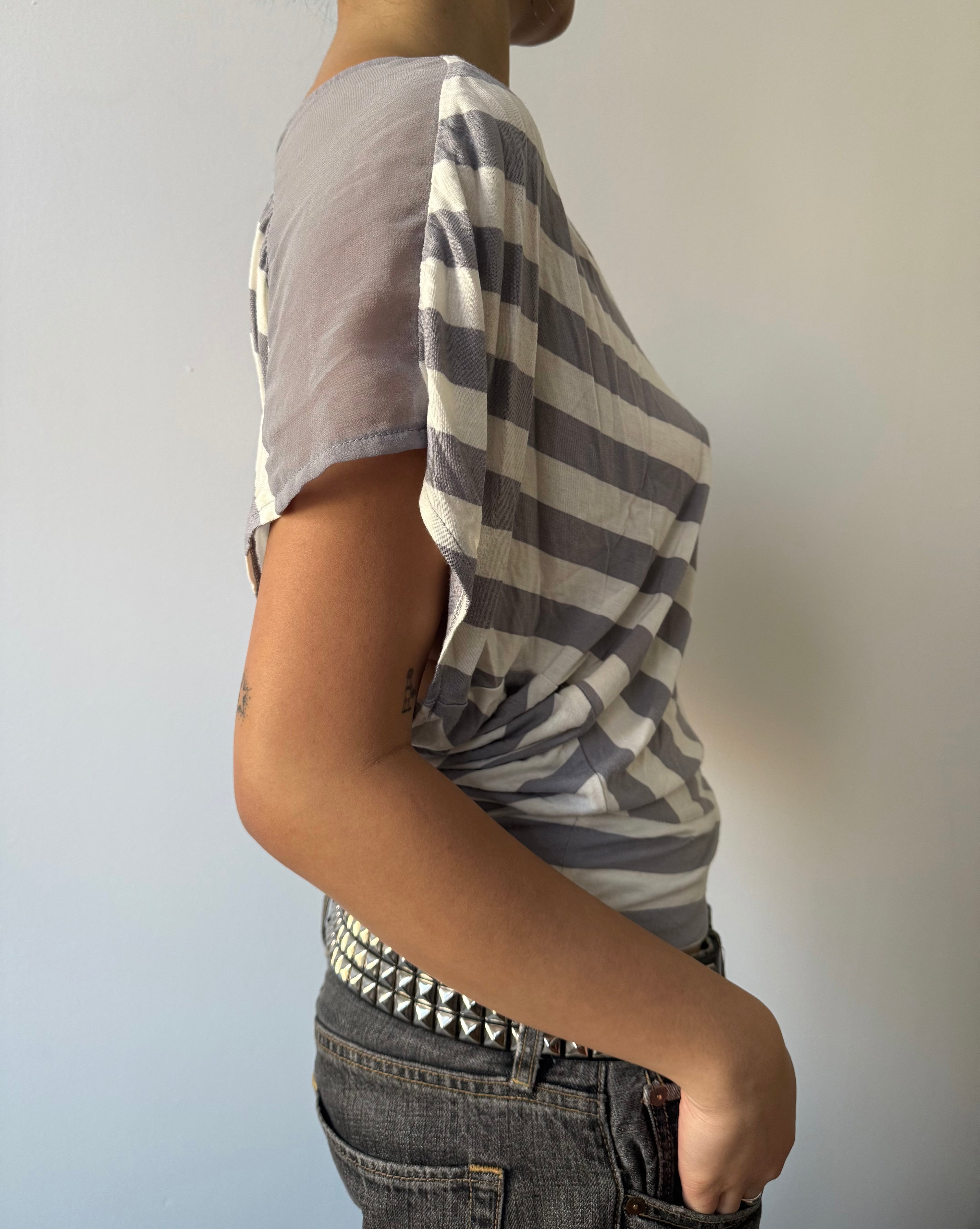 striped express top