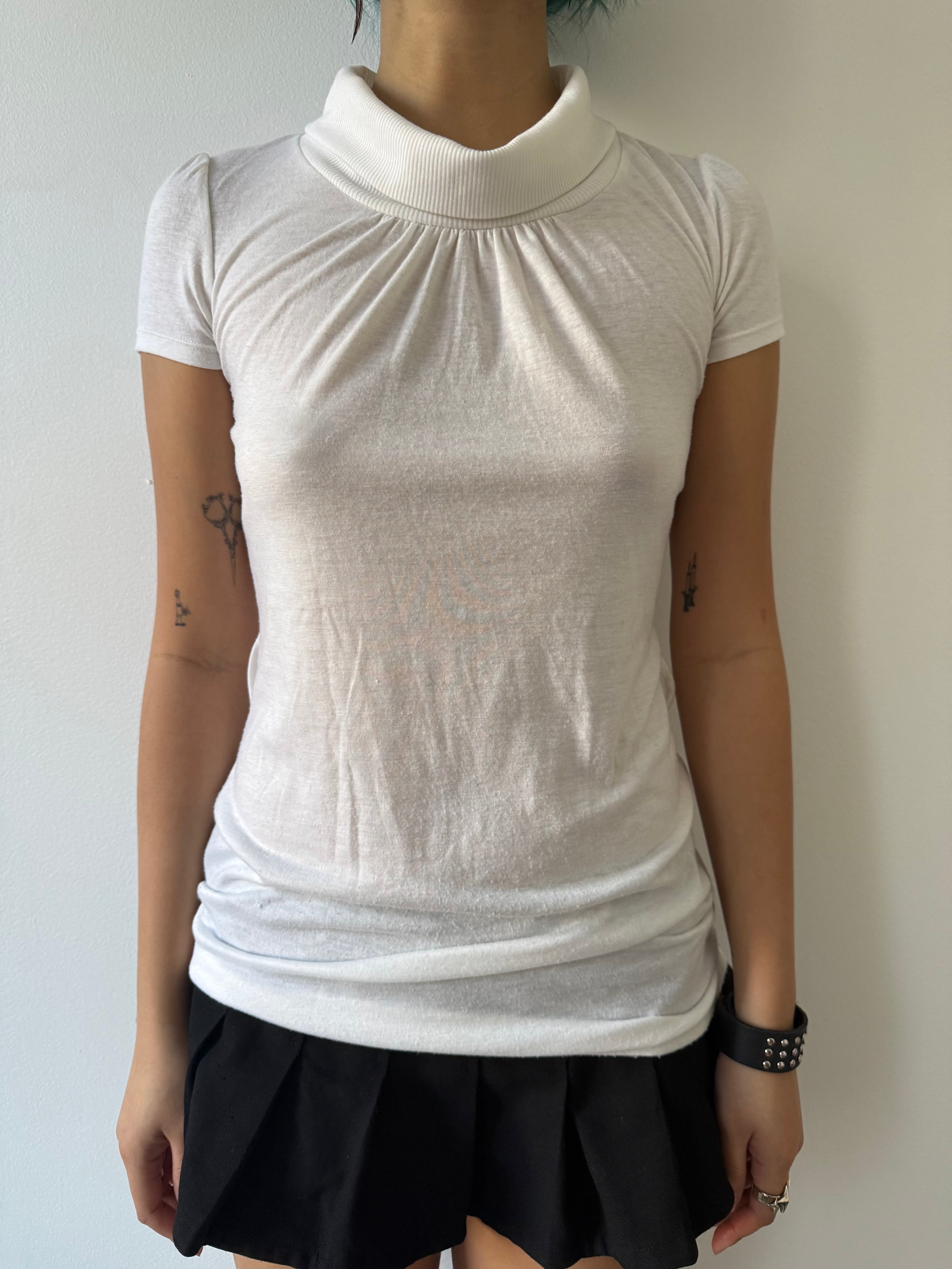 white top