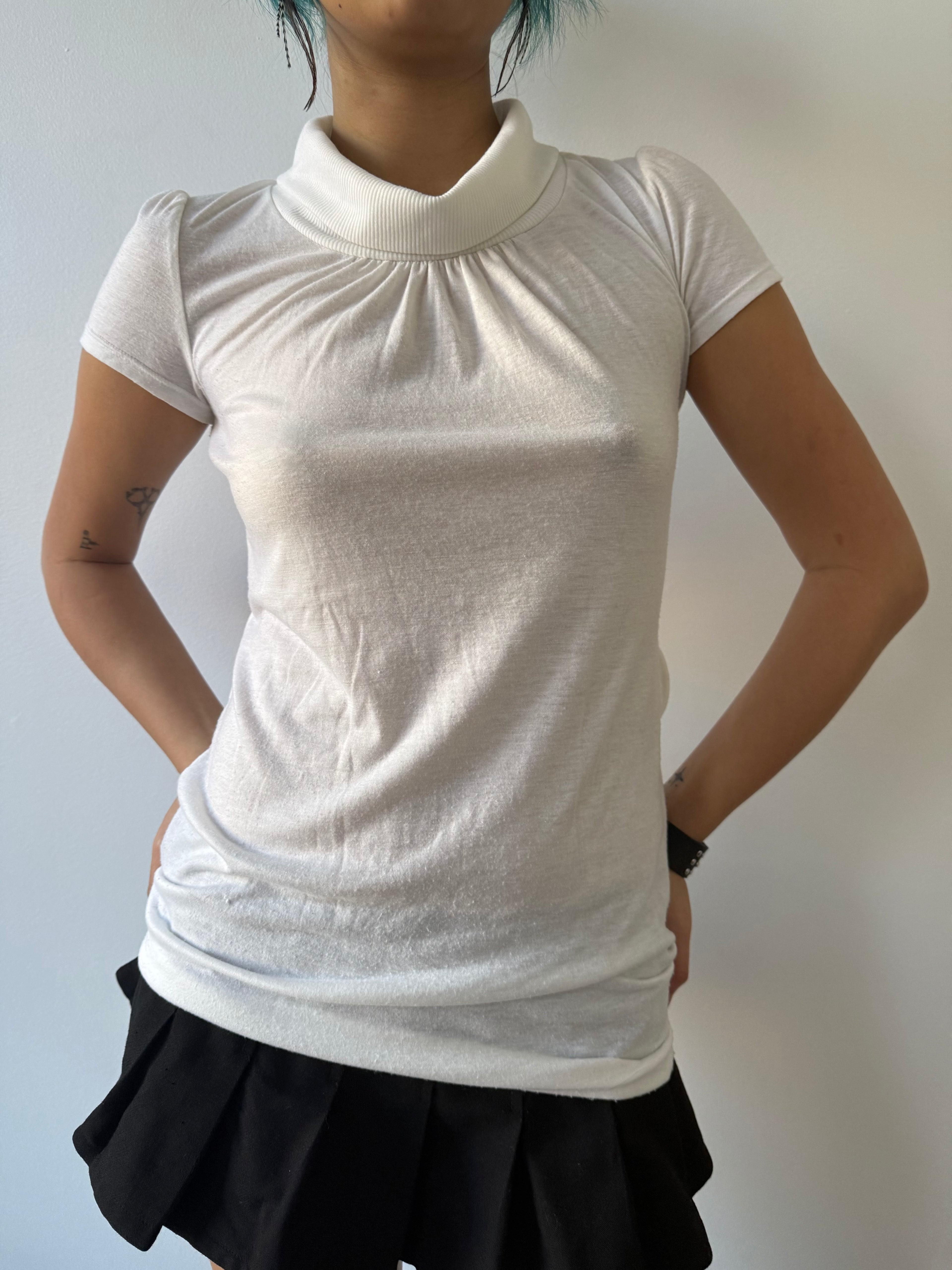 white top