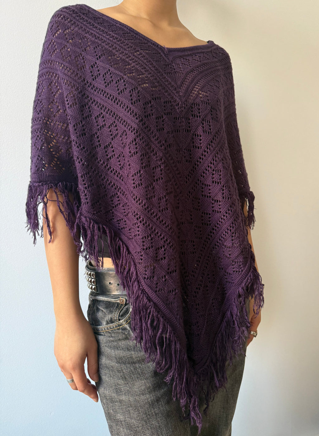 fringe poncho