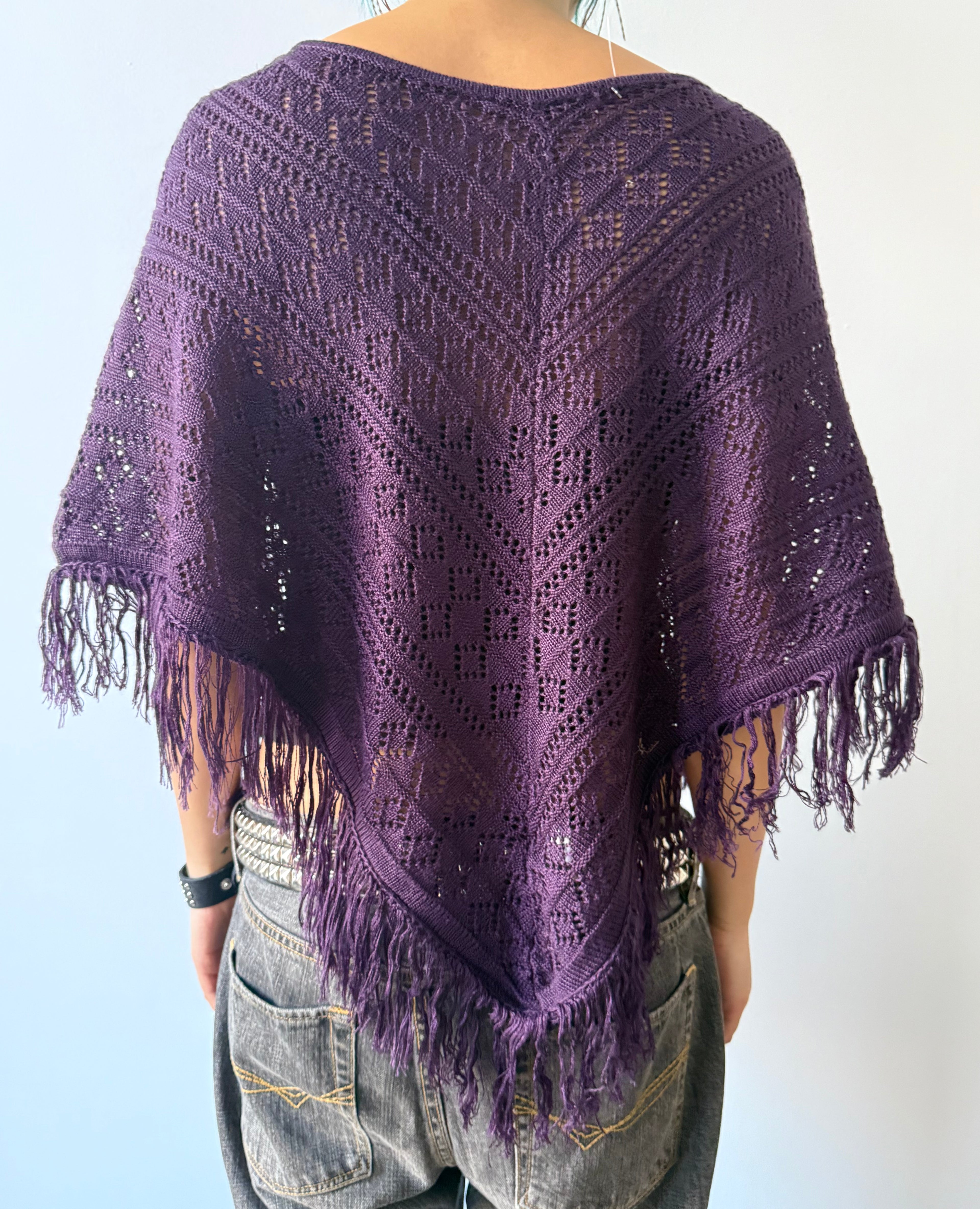 fringe poncho