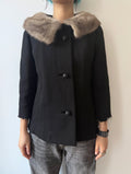 fur collar coat