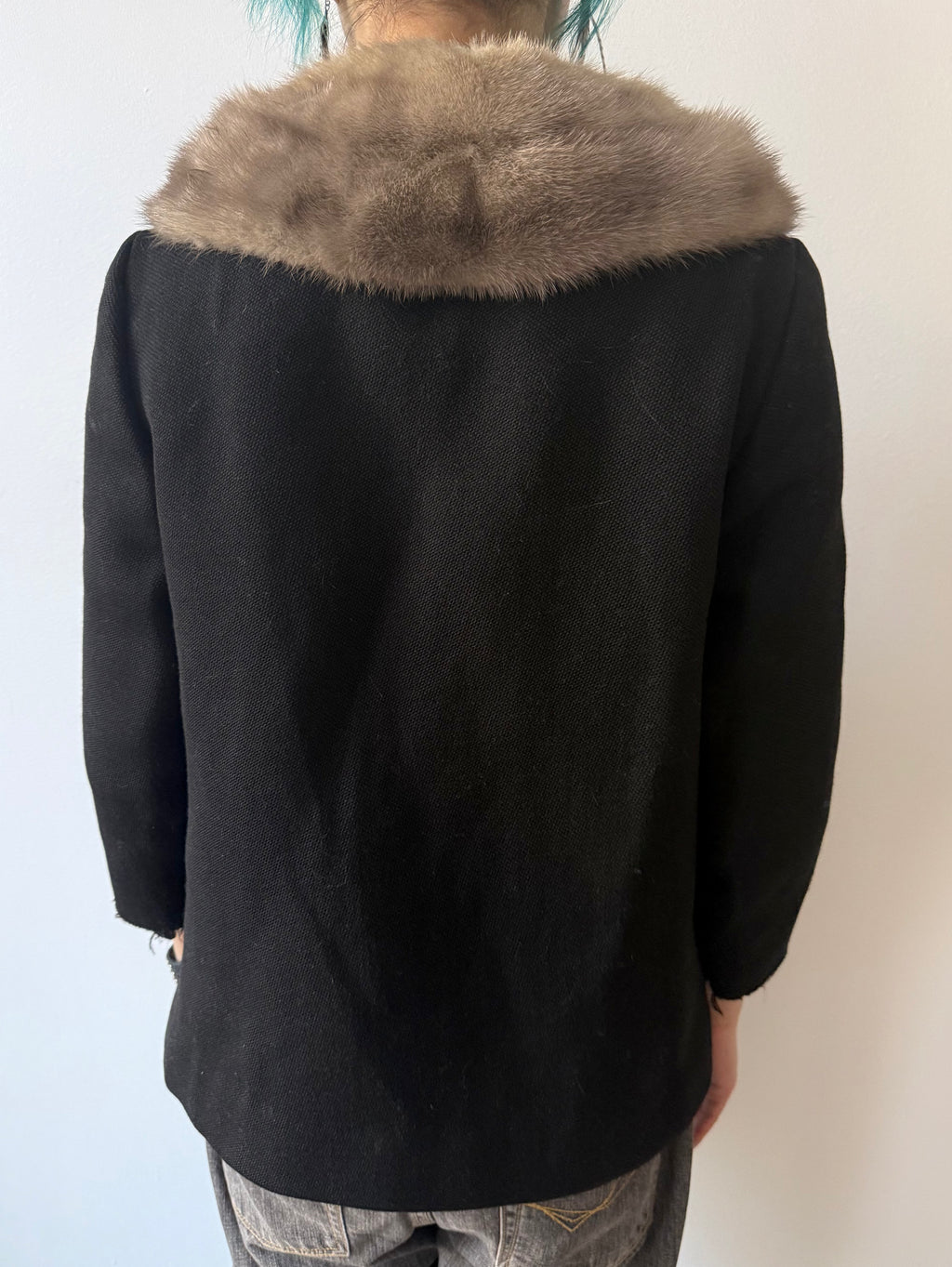 fur collar coat