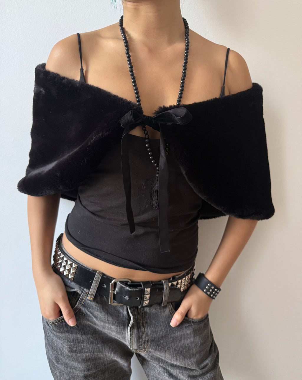 fur bolero