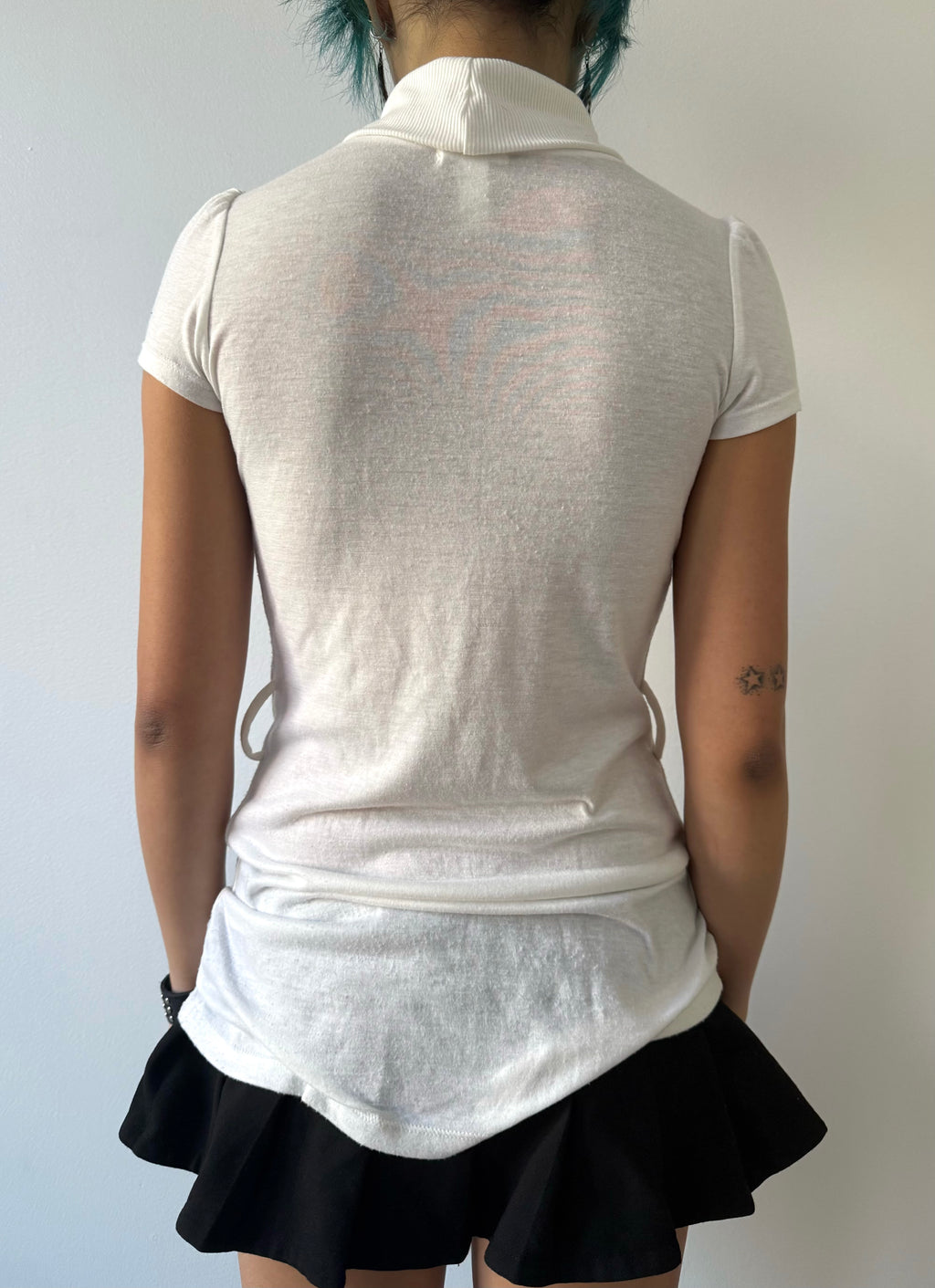 white top