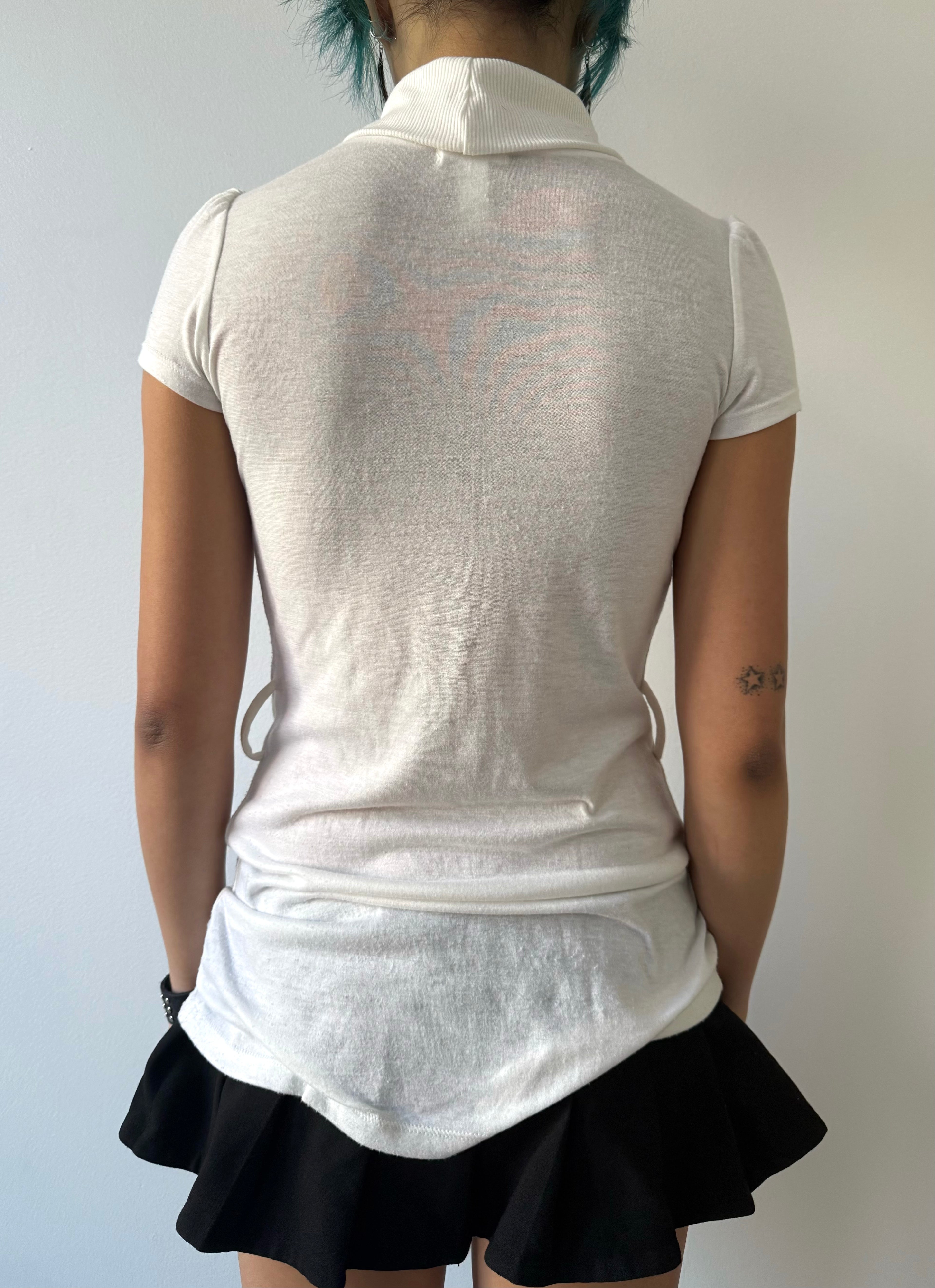 white top