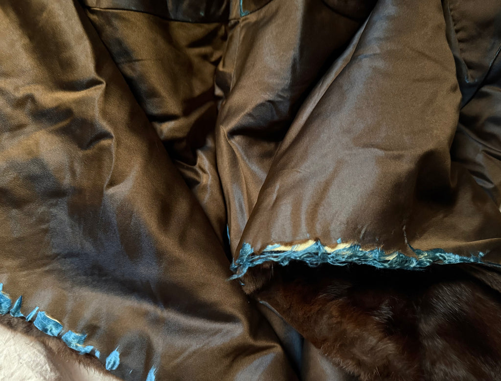 fur shawl